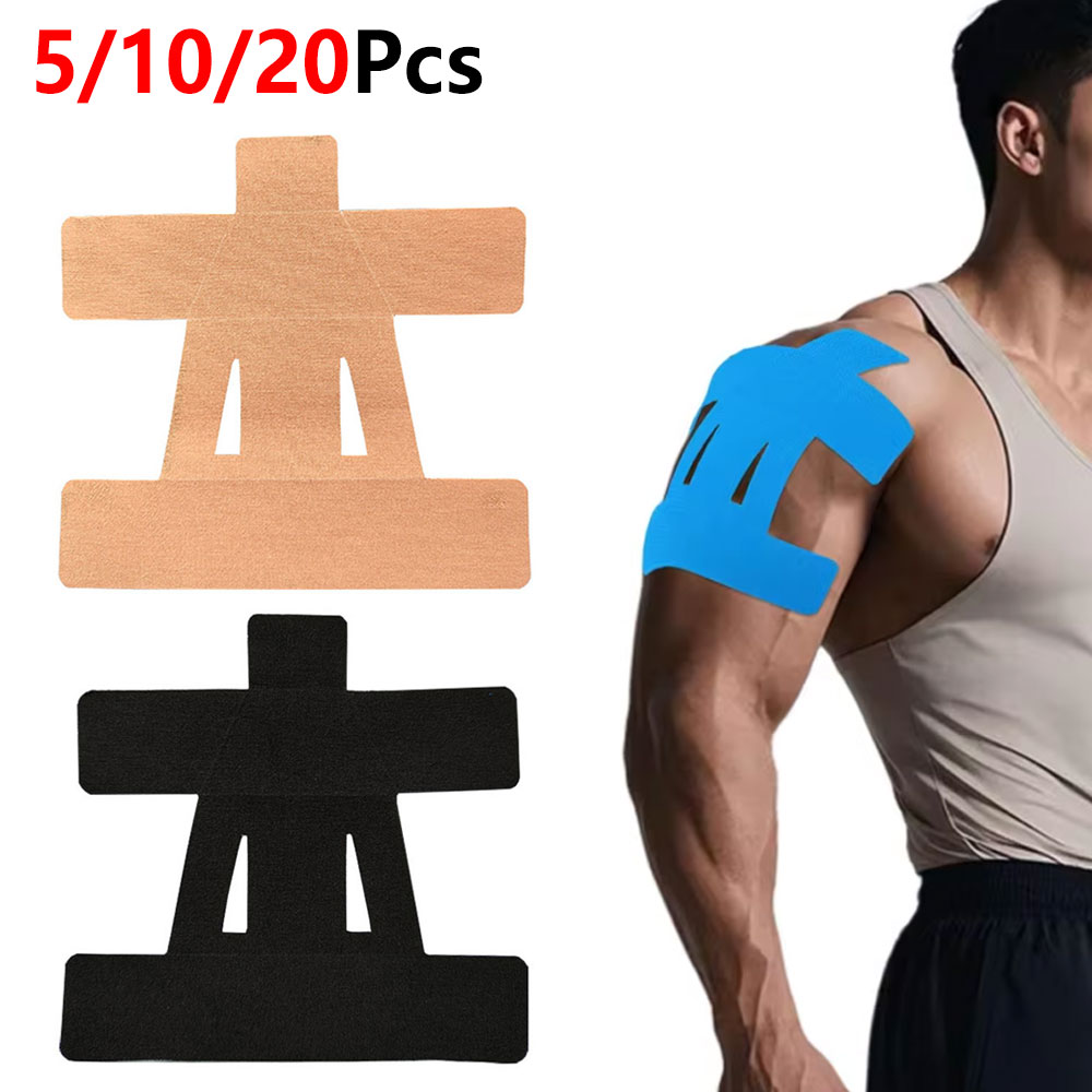 Sports Taping Precut - 5/10/20Pcs Precut Shoulder Kinesiology Tape, Waterproof