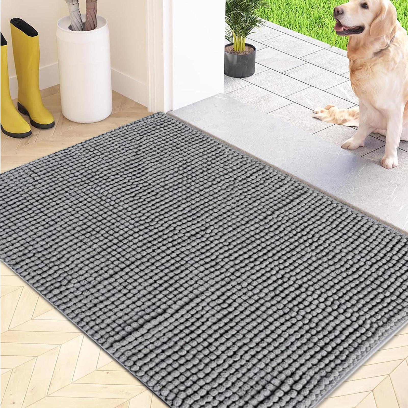 Dog Door Mat For Muddy Paws No - огляд і ціна Bamboo Bath Mat