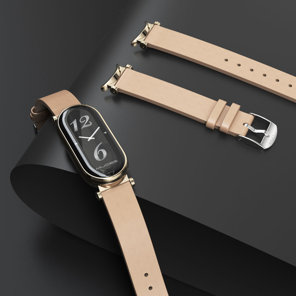 Leather Strap For MI Band 10 1 - огляд і ціна Health Wellness Bracelet