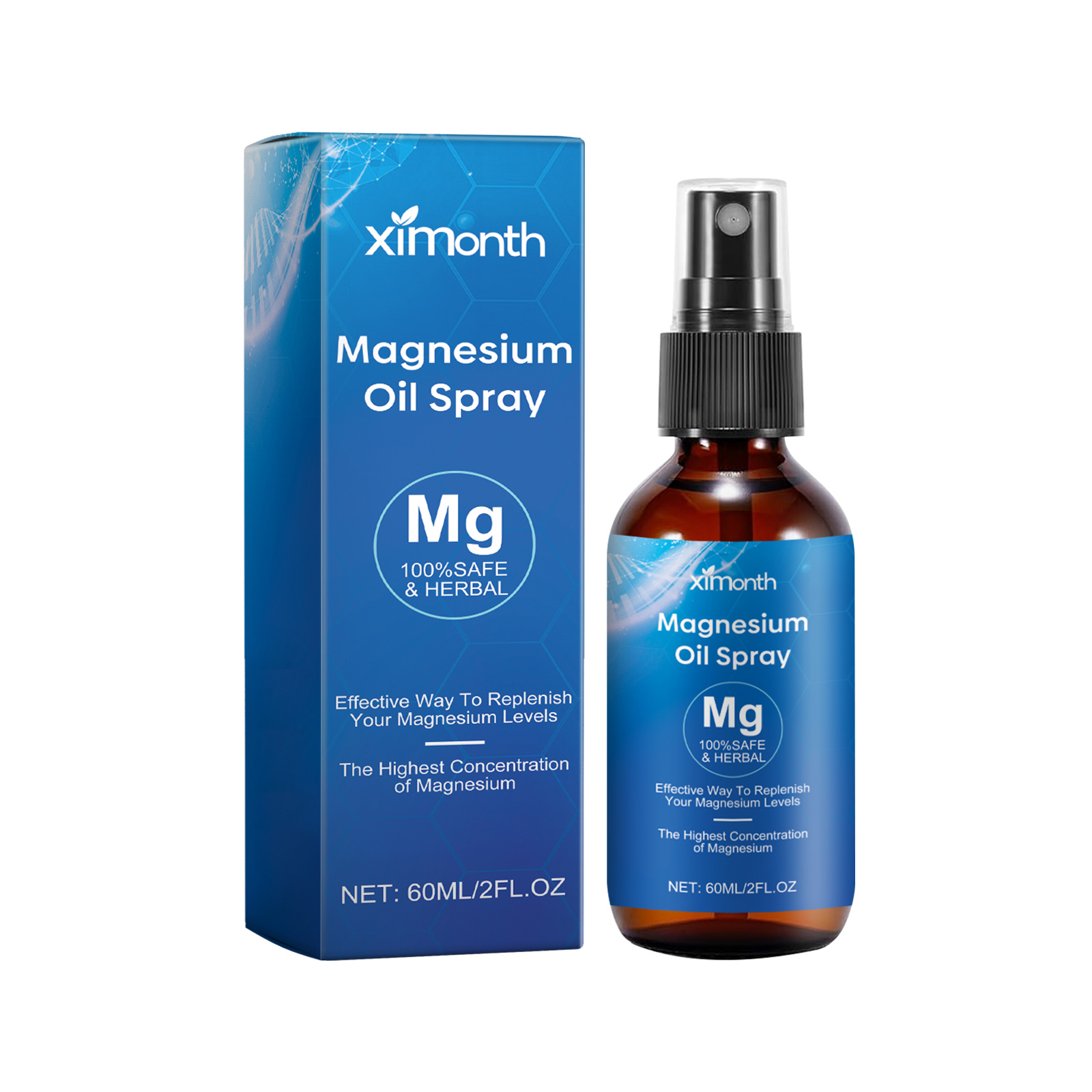 Magnesium Oil Spray, Pure Magn - огляд і ціна Bath Salts Magnesium