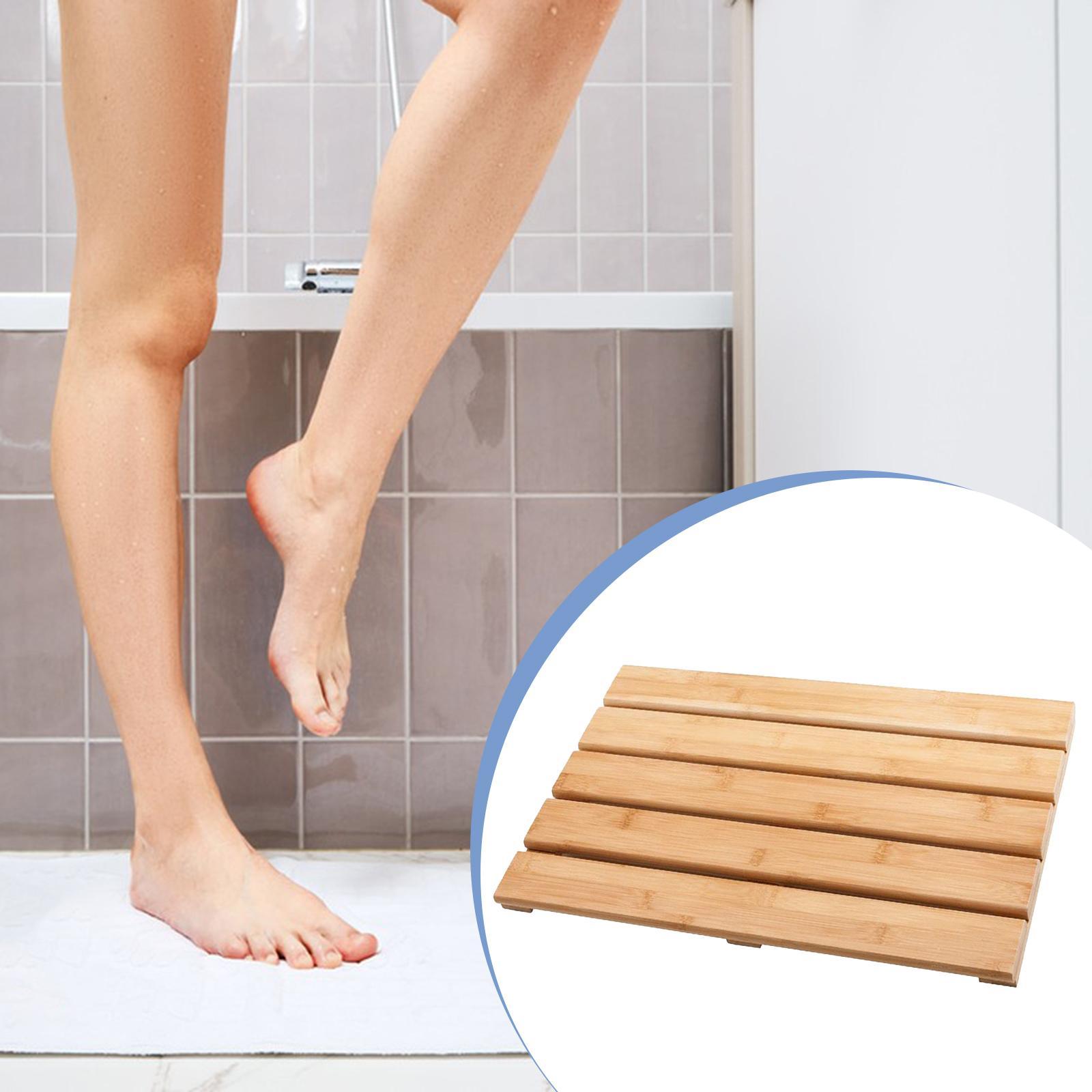 Bamboo Bath Mat Stylish Heavy  - огляд і ціна Bamboo Bath Mat
