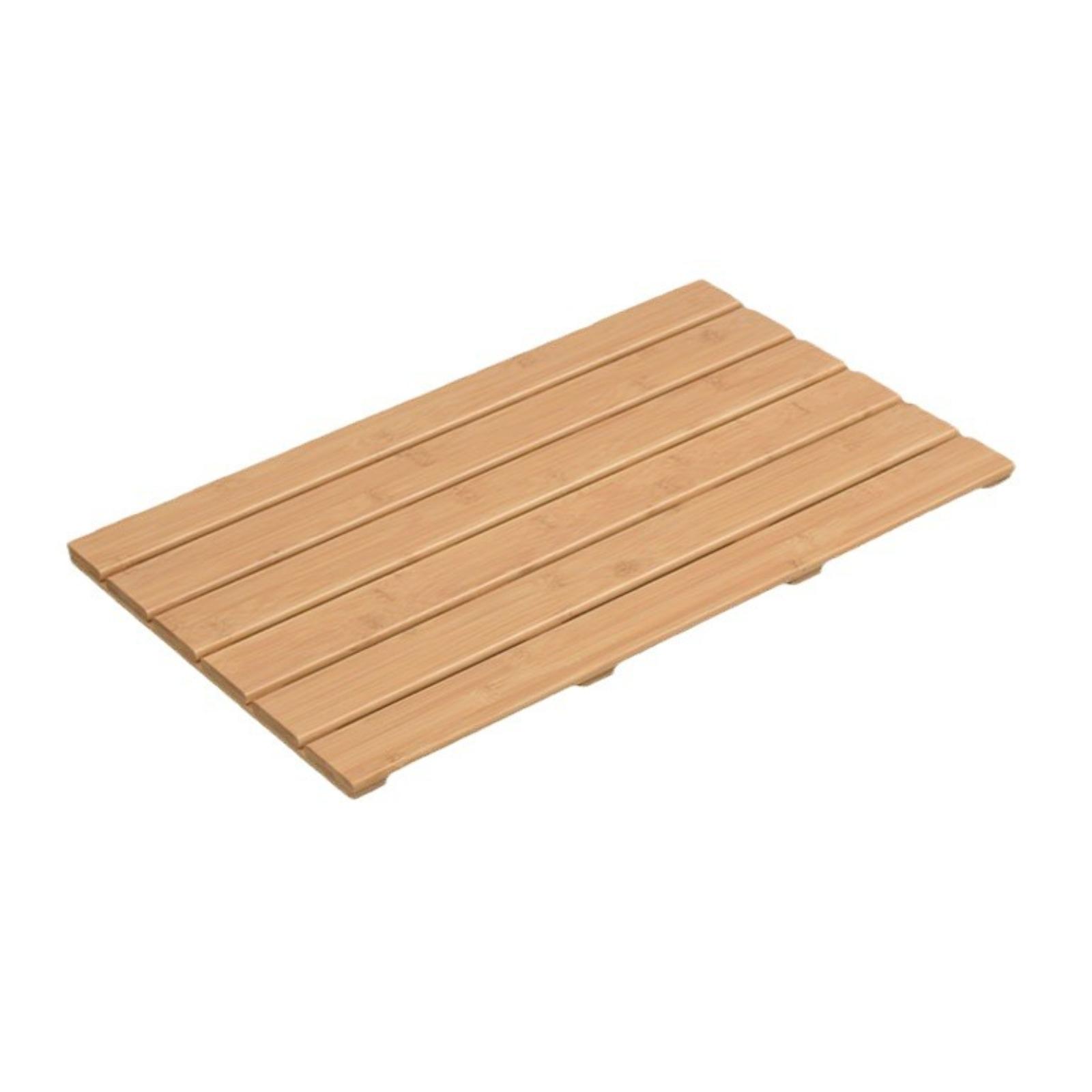 Bamboo Slat Restroom Mat Quick - огляд і ціна Bamboo Bath Mat