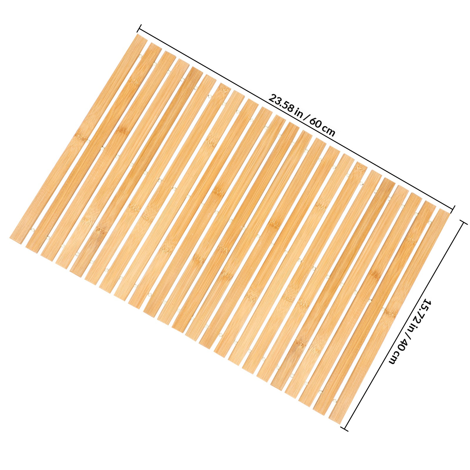 Bamboo Bath Mat Non-slip Rug A - огляд і ціна Bamboo Bath Mat