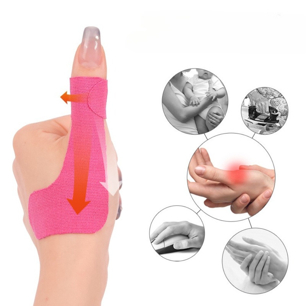 5Pcs Precut Thumb Support Tape - огляд і ціна Sports Taping Precut